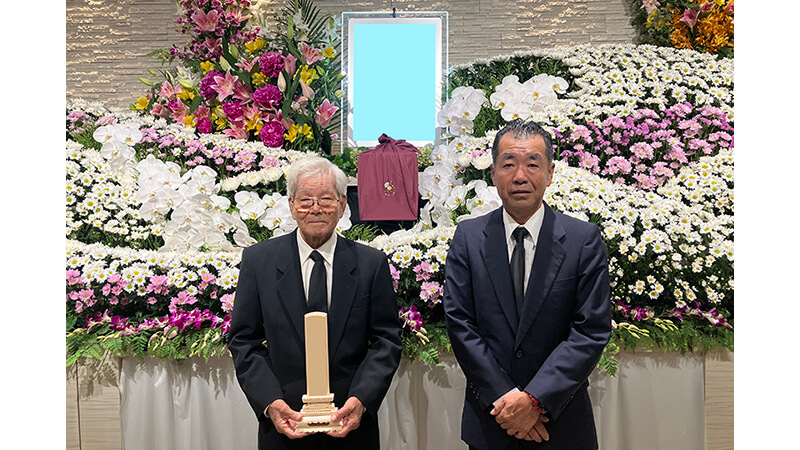 いろいろ葬儀の予定からしていただきありがとうございました。